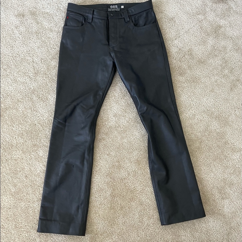 Leather pants